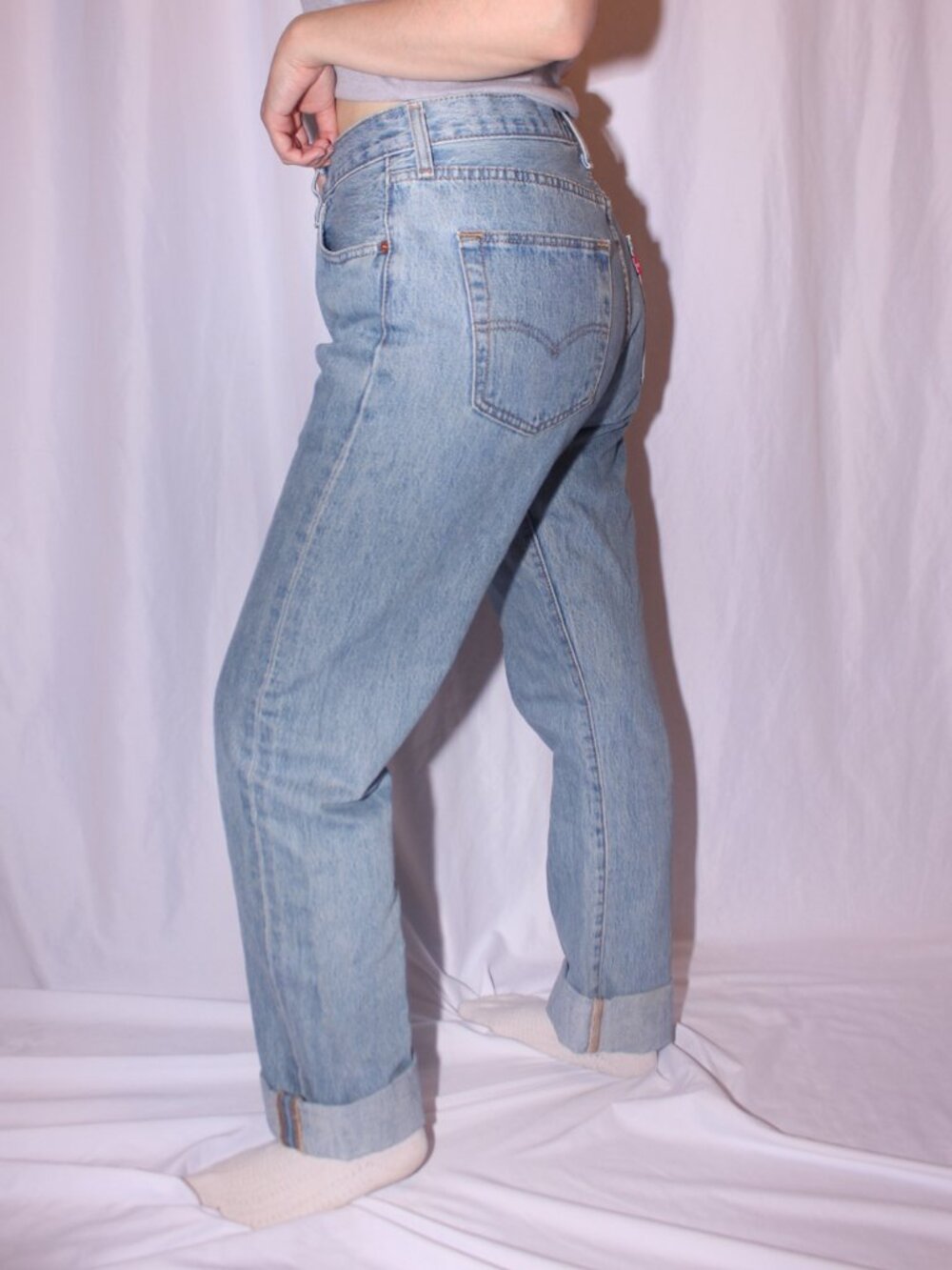 Levi's 501 button up jeans